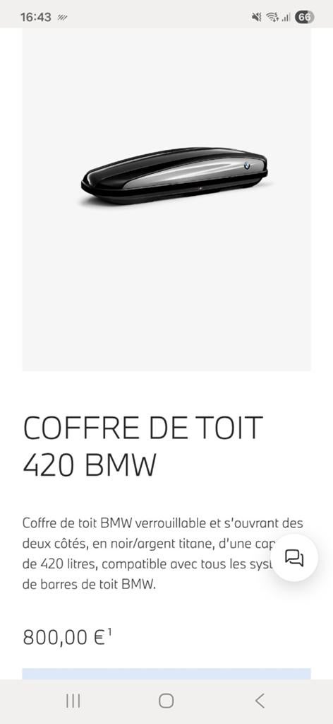 Coffre de toit