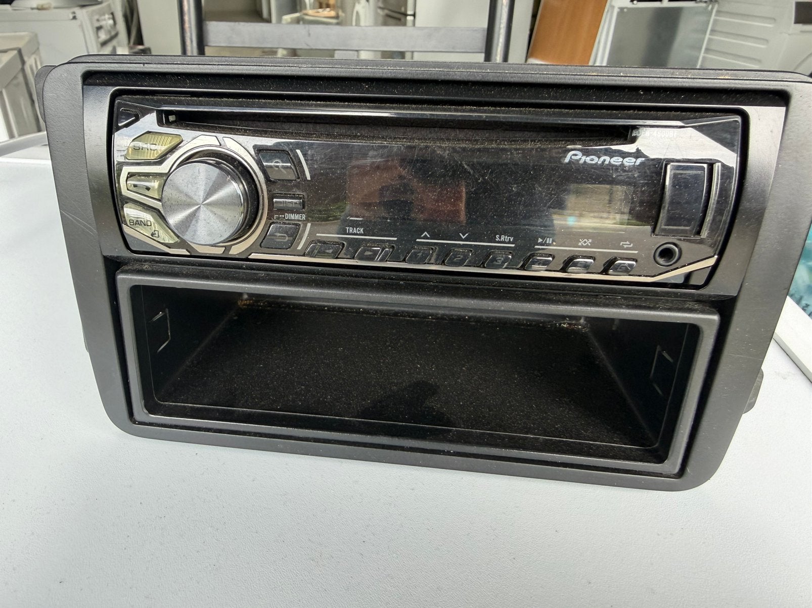 Pioneer Autoradio compleet met kabels, Autos : Divers, Autoradios, Enlèvement, Comme neuf
