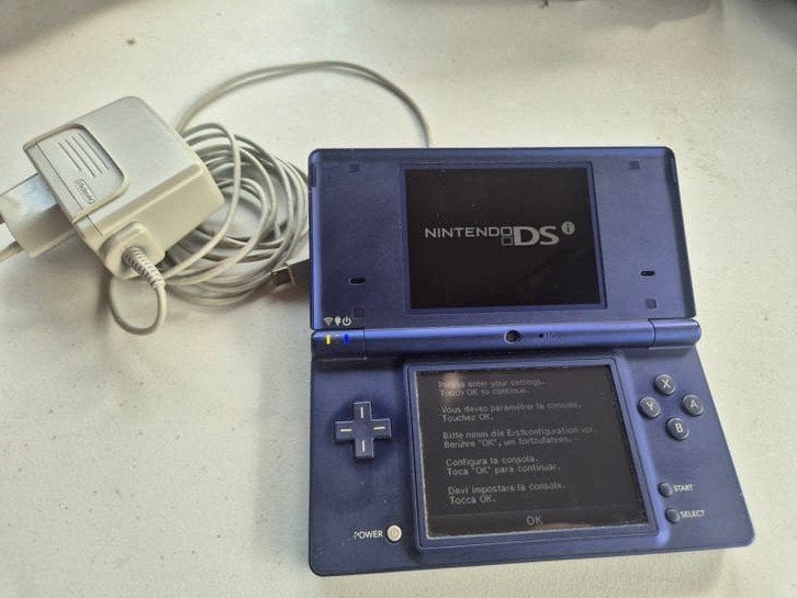 Nintendo DSi, Games en Spelcomputers, Spelcomputers | Nintendo DS, Ophalen, Blauw, Dsi, Gebruikt
