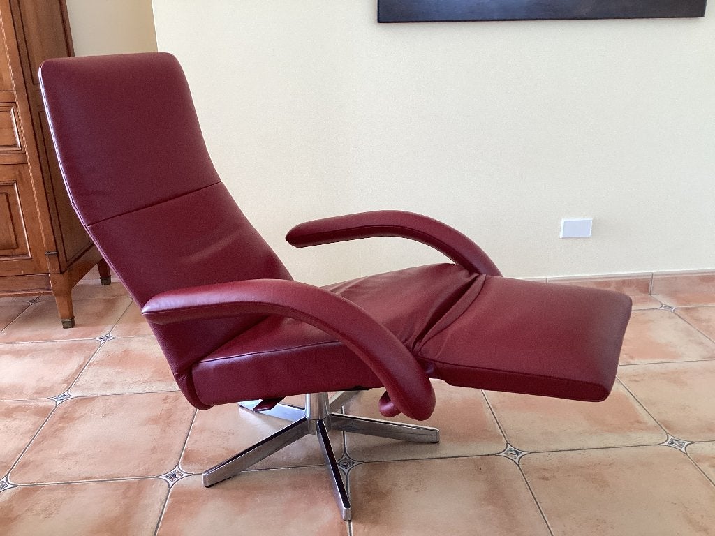 Luxe Jori relax Yoga MULTI-MOVE (als nieuw), Huis en Inrichting, Fauteuils, Ophalen, Zo goed als nieuw, Durlet sede Leolux Knoll vitra stressless