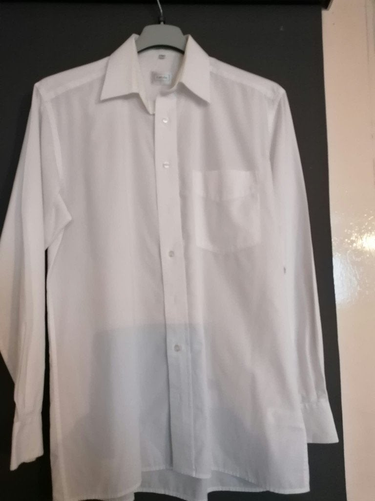 hemden, Kleding | Heren, Andere, Wit, Zo goed als nieuw, Halswijdte 39/40 (M)