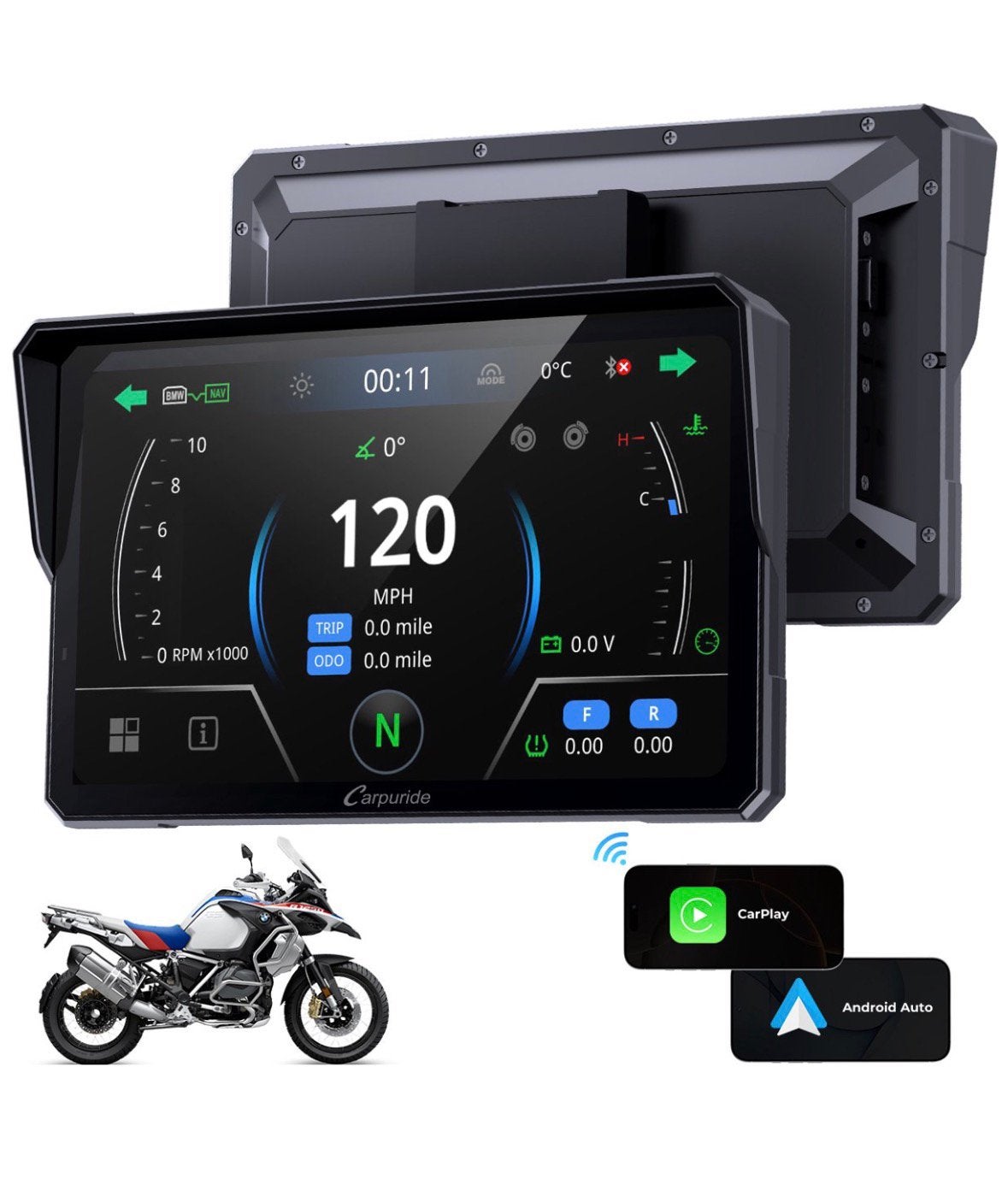 CARPURIDE W702BS - BM motor CarPlay - CarPlay scherm, Enlèvement ou Envoi, Neuf