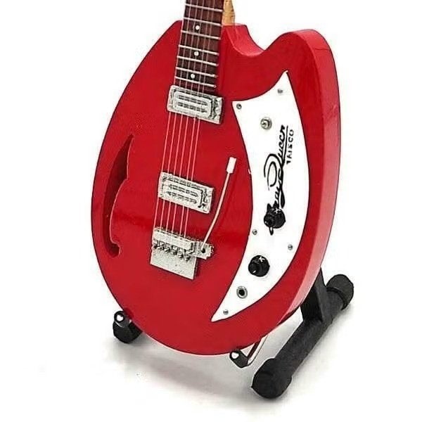 Miniatuur replica Teisco gitaar - Brian May - Queen, Ophalen of Verzenden, Nieuw