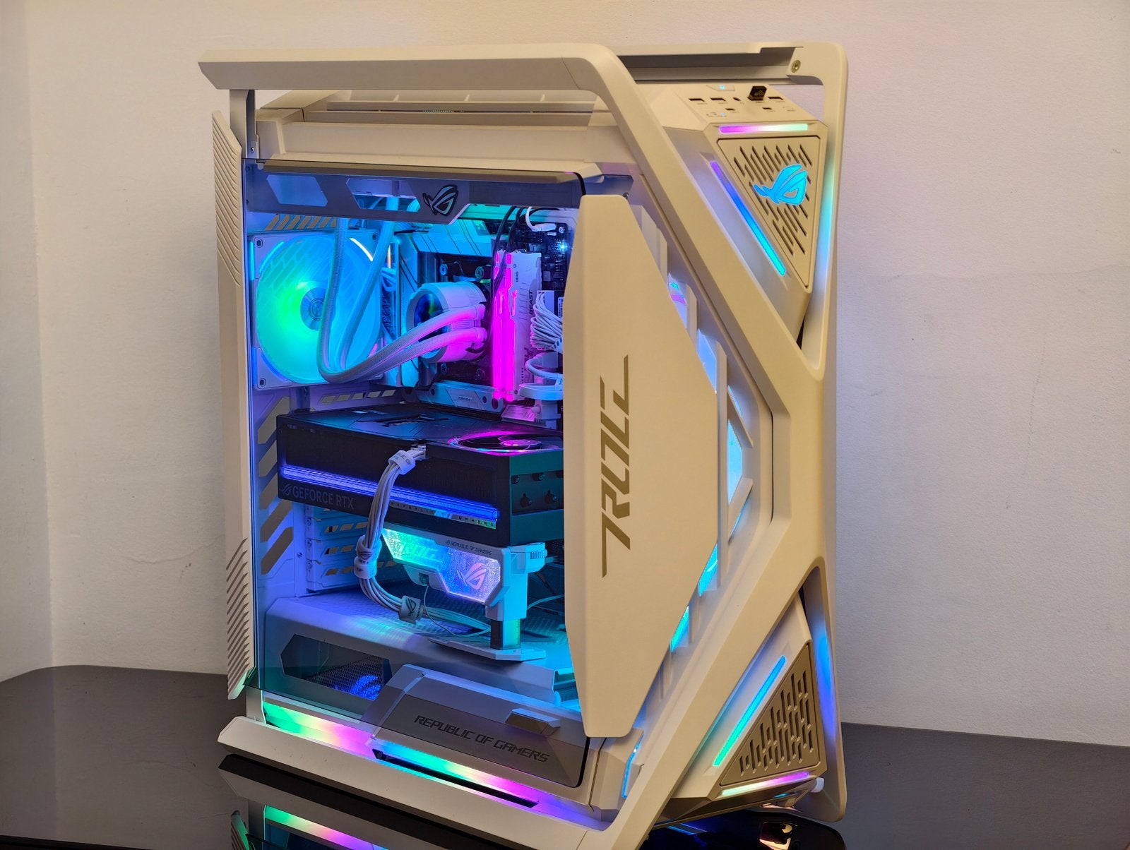 PC Gaming Premium Extreme  Noir/BlancRTX 5080 Ryzen 9 9950X, Informatique & Logiciels, Enlèvement, Comme neuf, Gaming, SSD