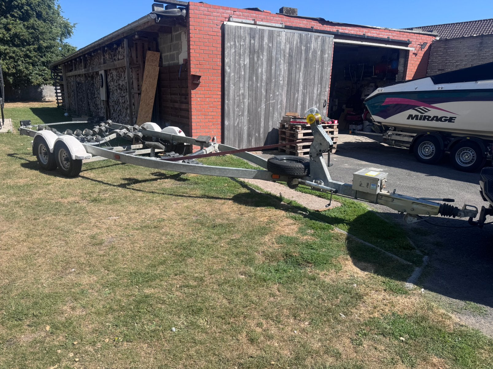 Trailer boot, Auto diversen, Aanhangers en Bagagewagens, Ophalen, Zo goed als nieuw