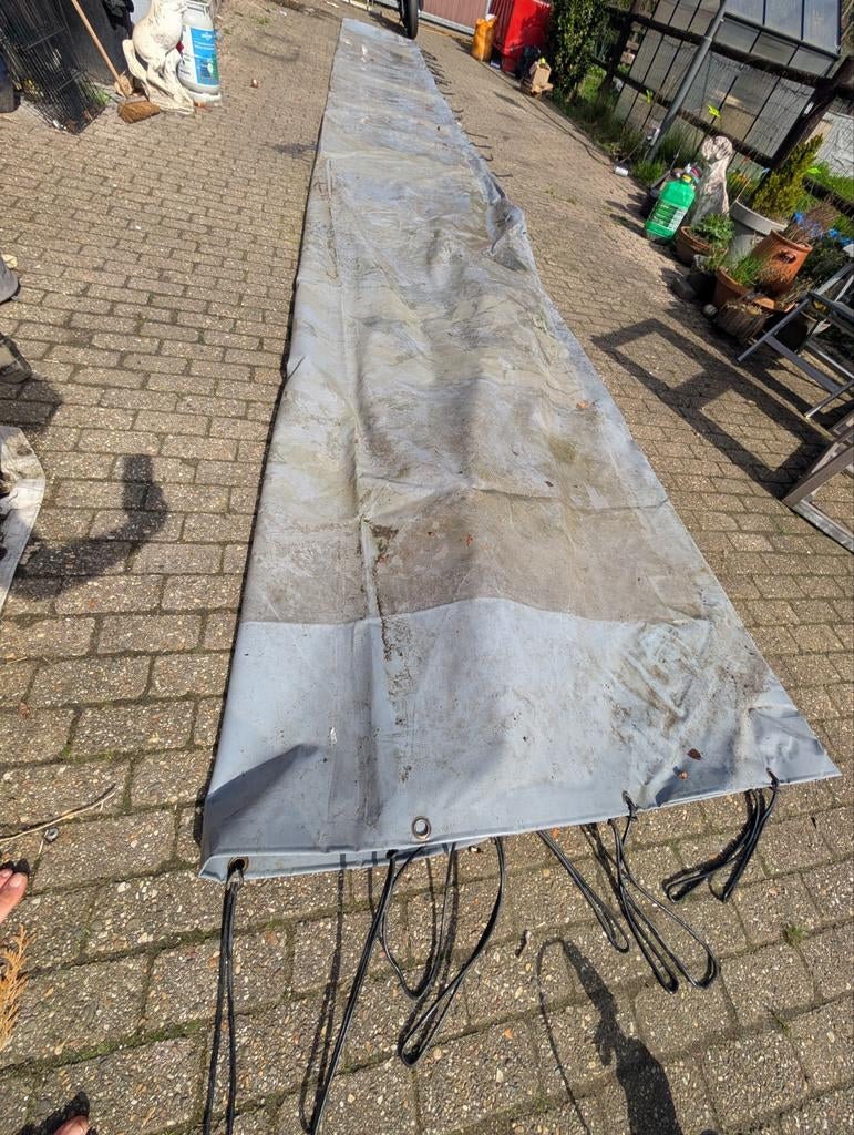 Groot PVC vrachtwagenzeil 13x5,5m, Ophalen of Verzenden, Zeil
