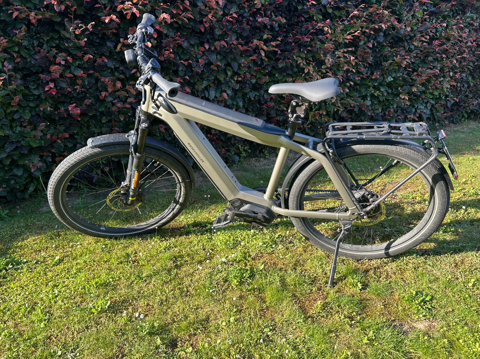 Riese & Müller Supercharger2 GT Vario, Fietsen en Brommers, Elektrische fietsen, Ophalen, Gebruikt, 50 km per accu of meer, Riese & Müller