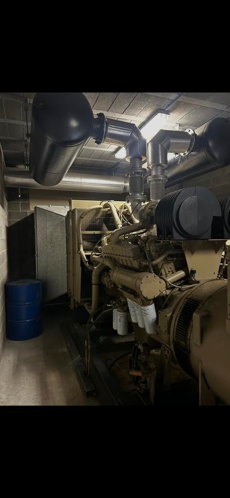 Cummins 1700h gereserveerde generatorset draait, Zakelijke goederen, Ophalen of Verzenden