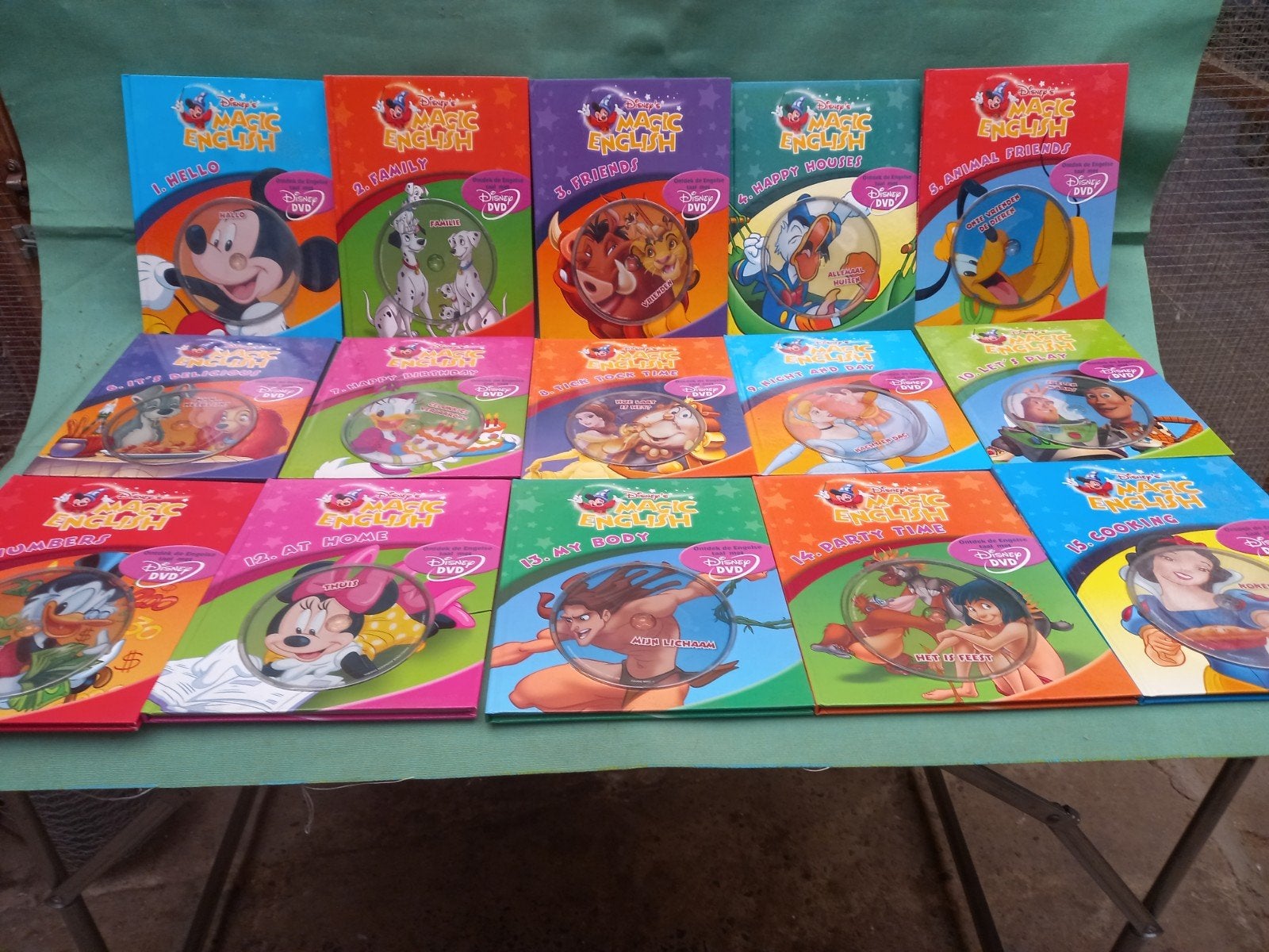 15 boeken met c.d Engels leren, Boeken, Kinderboeken | Baby's en Peuters, Ophalen