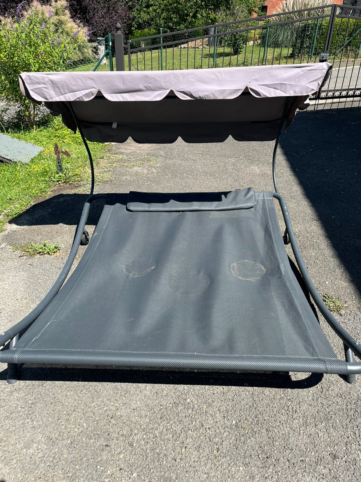 Lit de jardin XXL neuf – 200 x 200 cm, Jardin & Terrasse, Enlèvement, Neuf, Autres types