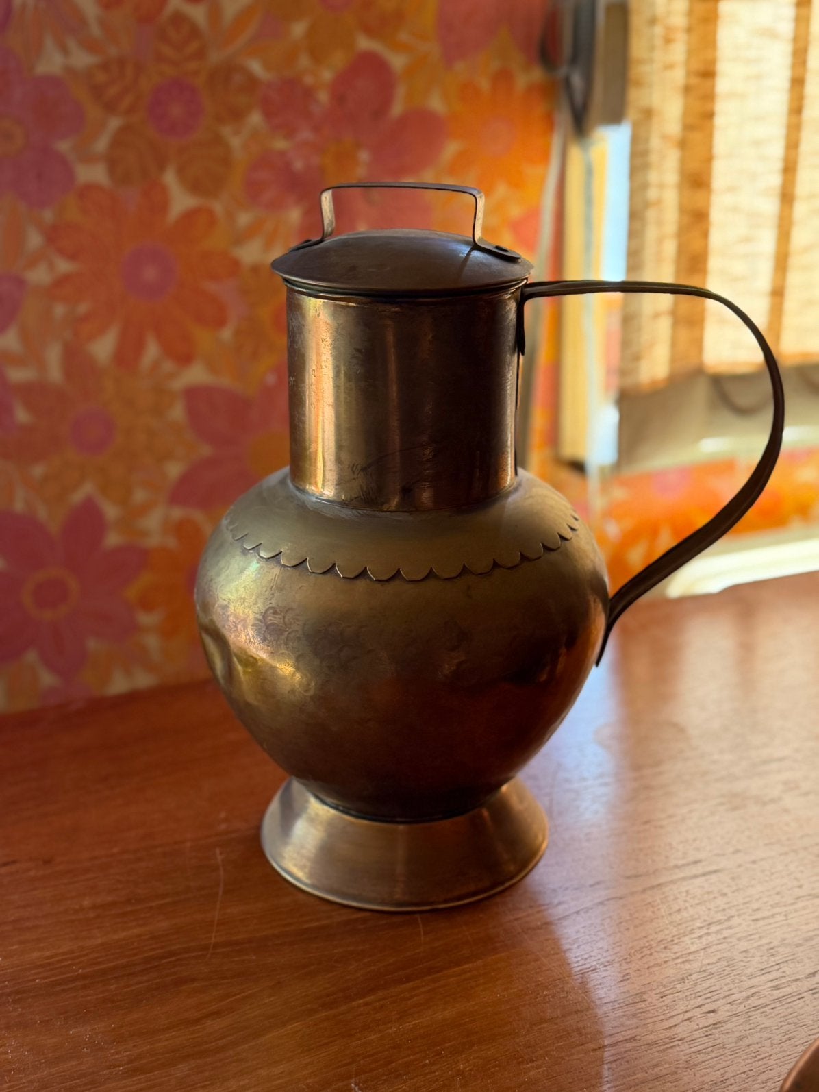 Cruche en cuivre « Mécap », Ophalen