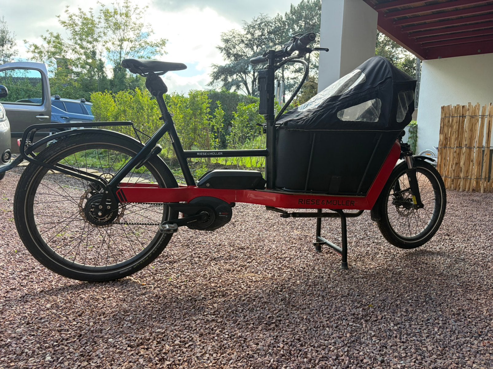 Riese & Müller Packster 40 Vario (2021), Vélos & Vélomoteurs, Autres marques, Enlèvement, Utilisé, Frein à disque