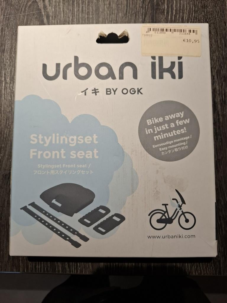 Urban iki styling set voorzitje zwart, Fietsen en Brommers, Fietsaccessoires | Fietsstoeltjes, Ophalen, Nieuw, Voorzitje, Urban Iki