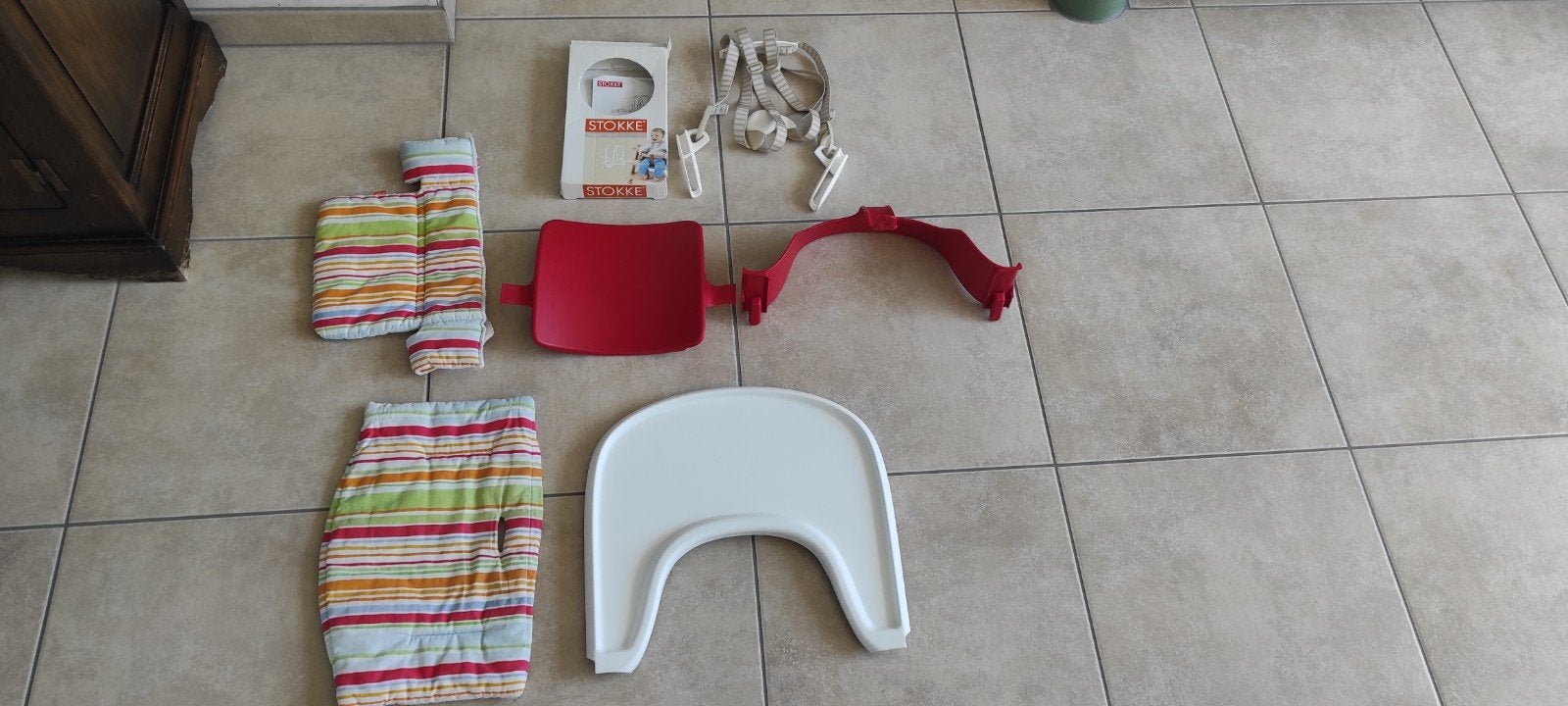 Originele Stokke Tripp Trapp set : complete Tripp Trapp acce, Ophalen of Verzenden, Stoelverkleiner