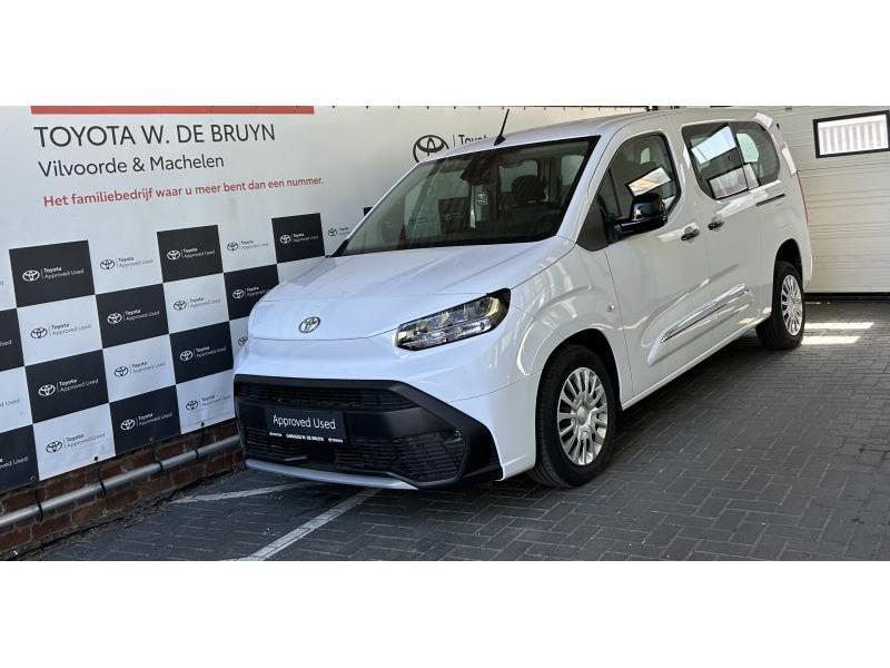 Toyota ProAce City Verso Shuttle 7pl, Auto's, 1199 cc, ProAce, Wit, 5 deurs