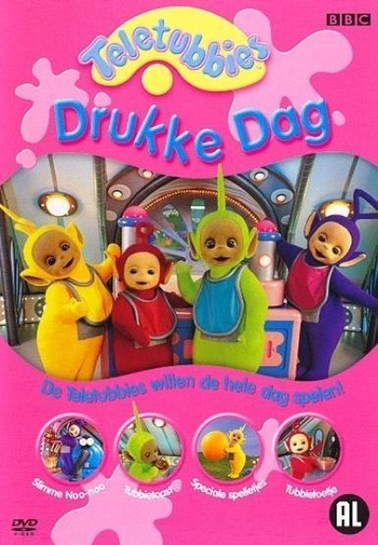 Dvd - Teletubbies - Drukke dag, Ophalen of Verzenden