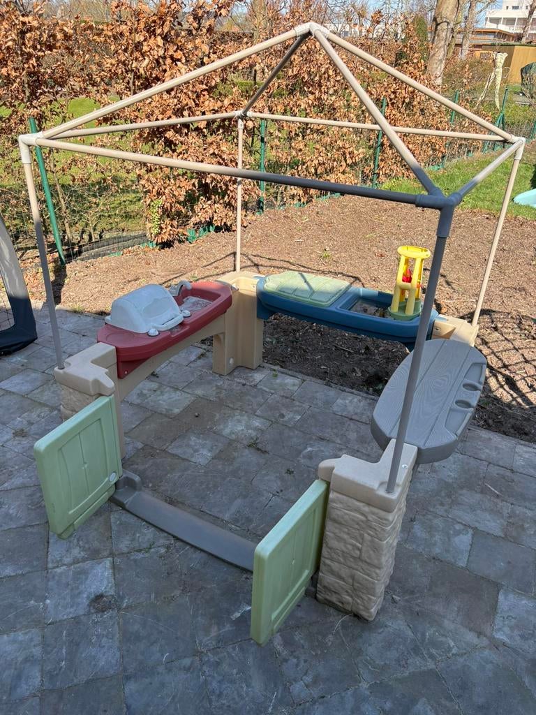 Speelhuisje rolstoeltoegankelijk, Ophalen, Gebruikt