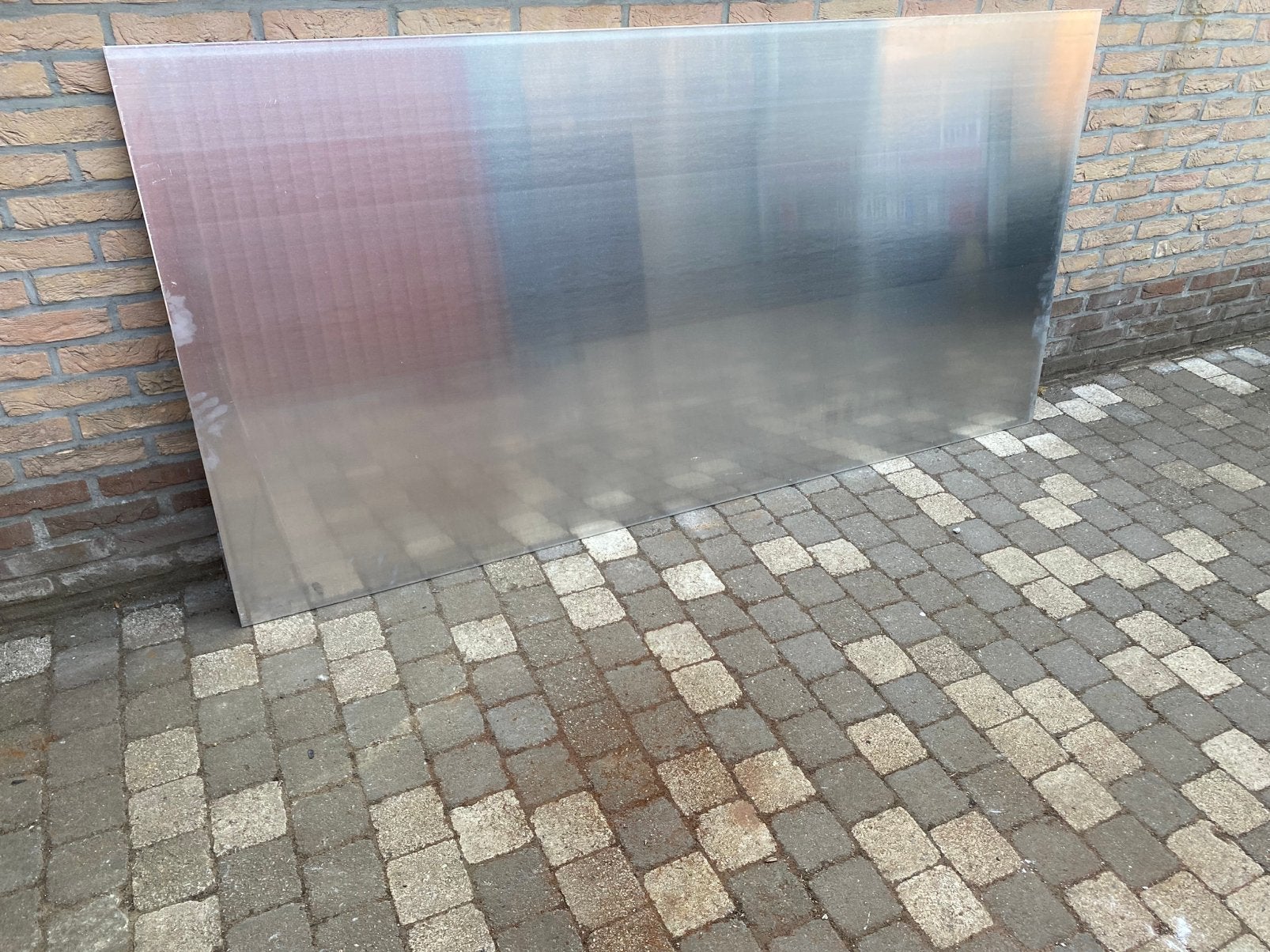 Aluminium platen, Doe-het-zelf en Bouw, Platen en Panelen, Ophalen, Zo goed als nieuw