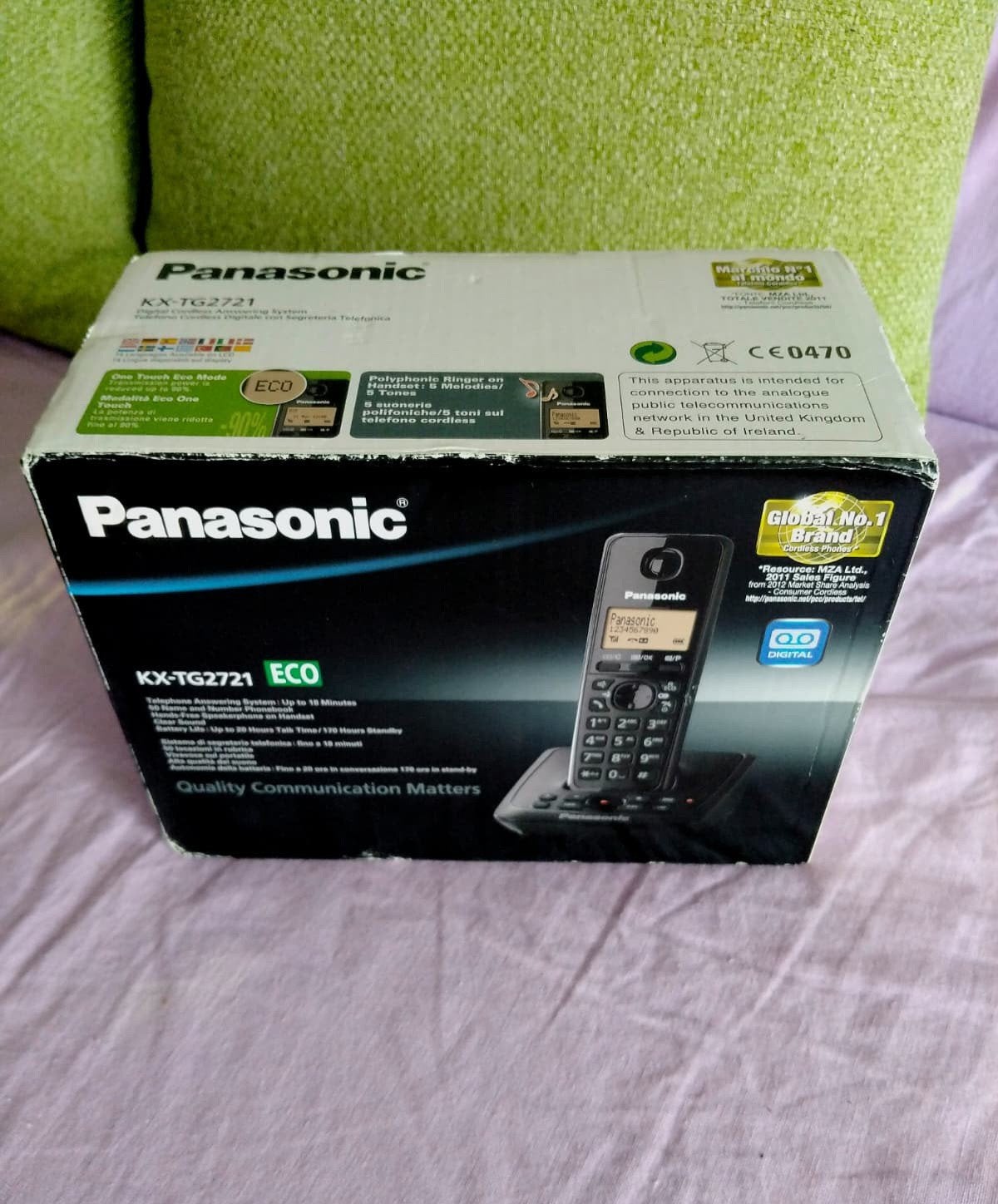 Panasonic draadloze thuistelefoon Nieuw., Ophalen, Nieuw