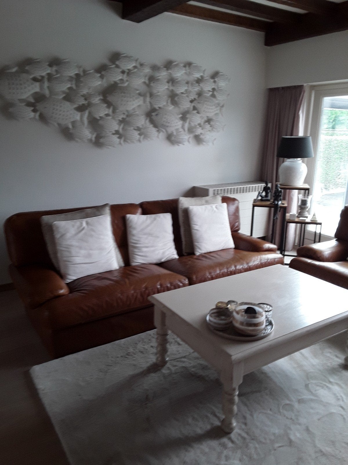 Lederen salon, Huis en Inrichting, Ophalen