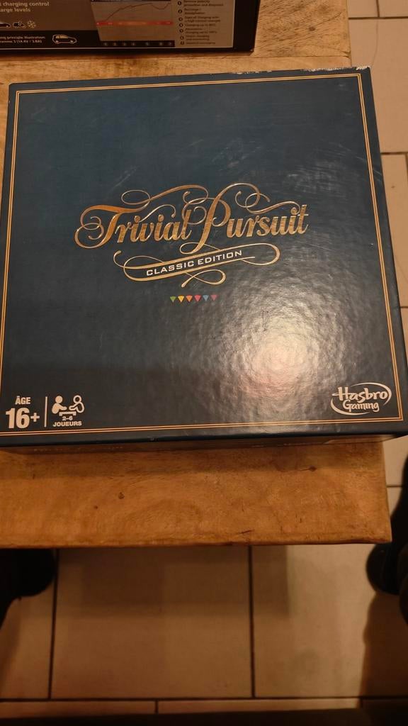 Trivial pursuit FRANÇAIS, Enlèvement