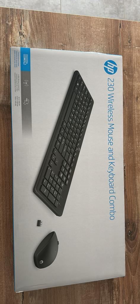 Draadloze muis en toetsenbord HP, Neuf, Azerty, Enlèvement, Sans fil