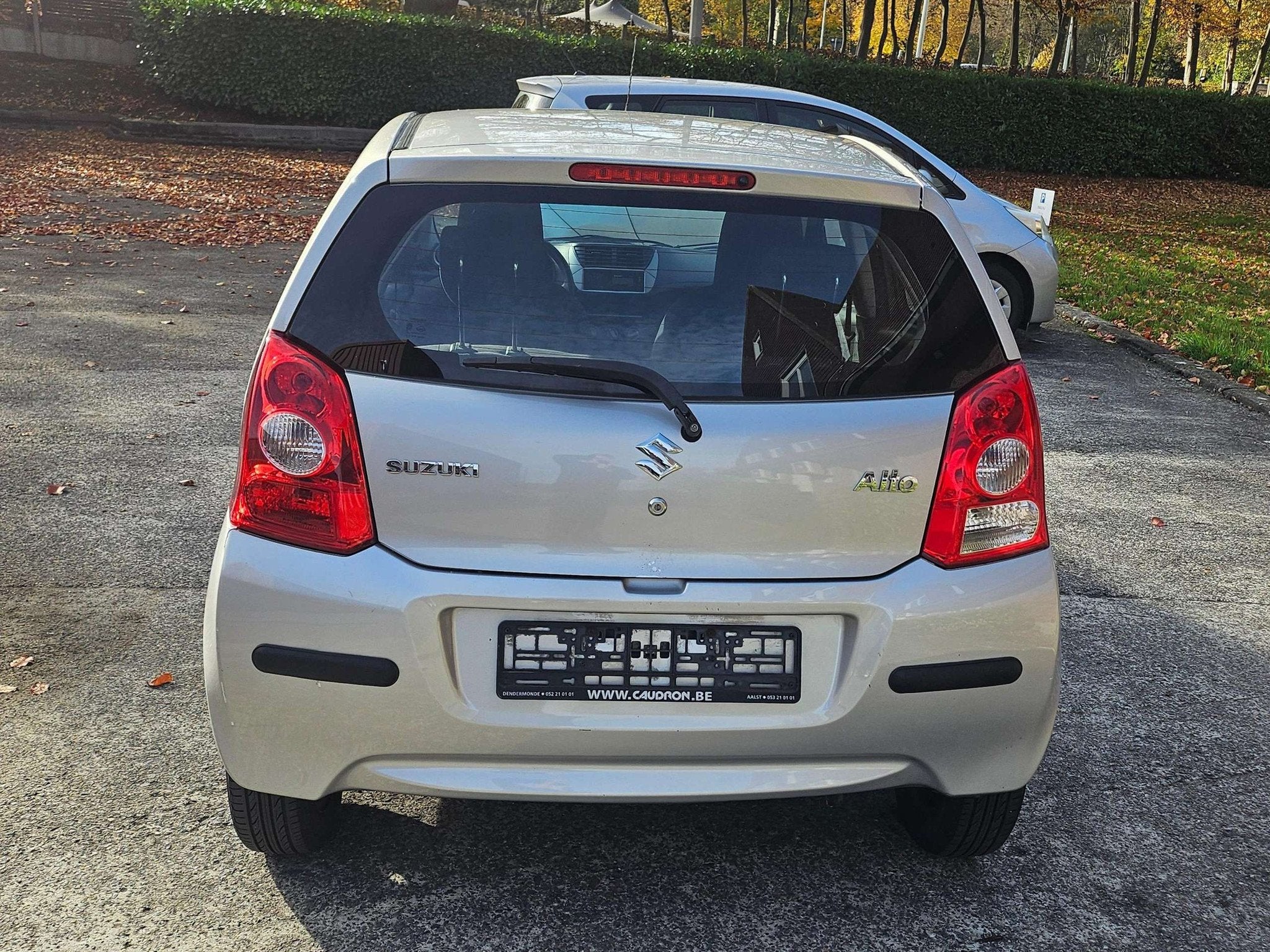 Suzuki Alto Alto 1.0i Airco (bj 2011), Auto's, Voorwielaandrijving, 4 zetels, Stof, Zwart