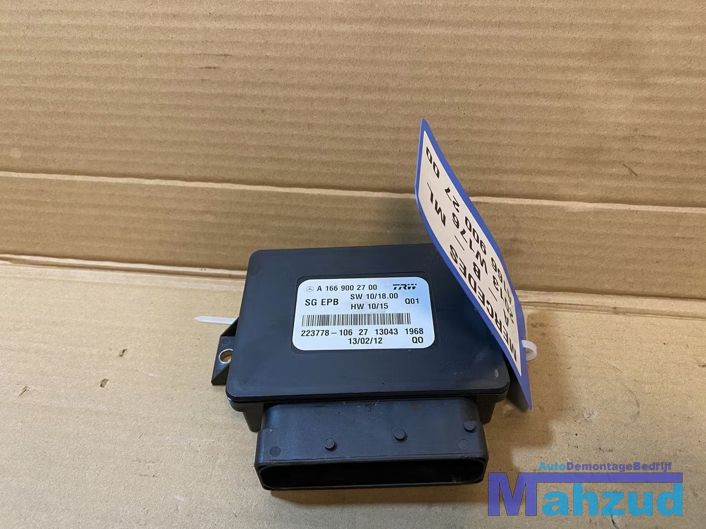 MERCEDES A B ML W176 W166 W246 Handrem module 2011-2017, Auto-onderdelen, Gebruikt, Mercedes-Benz AG, Mercedes-Benz, Mercedesstrasse 120
70372  Stuttgart, DE