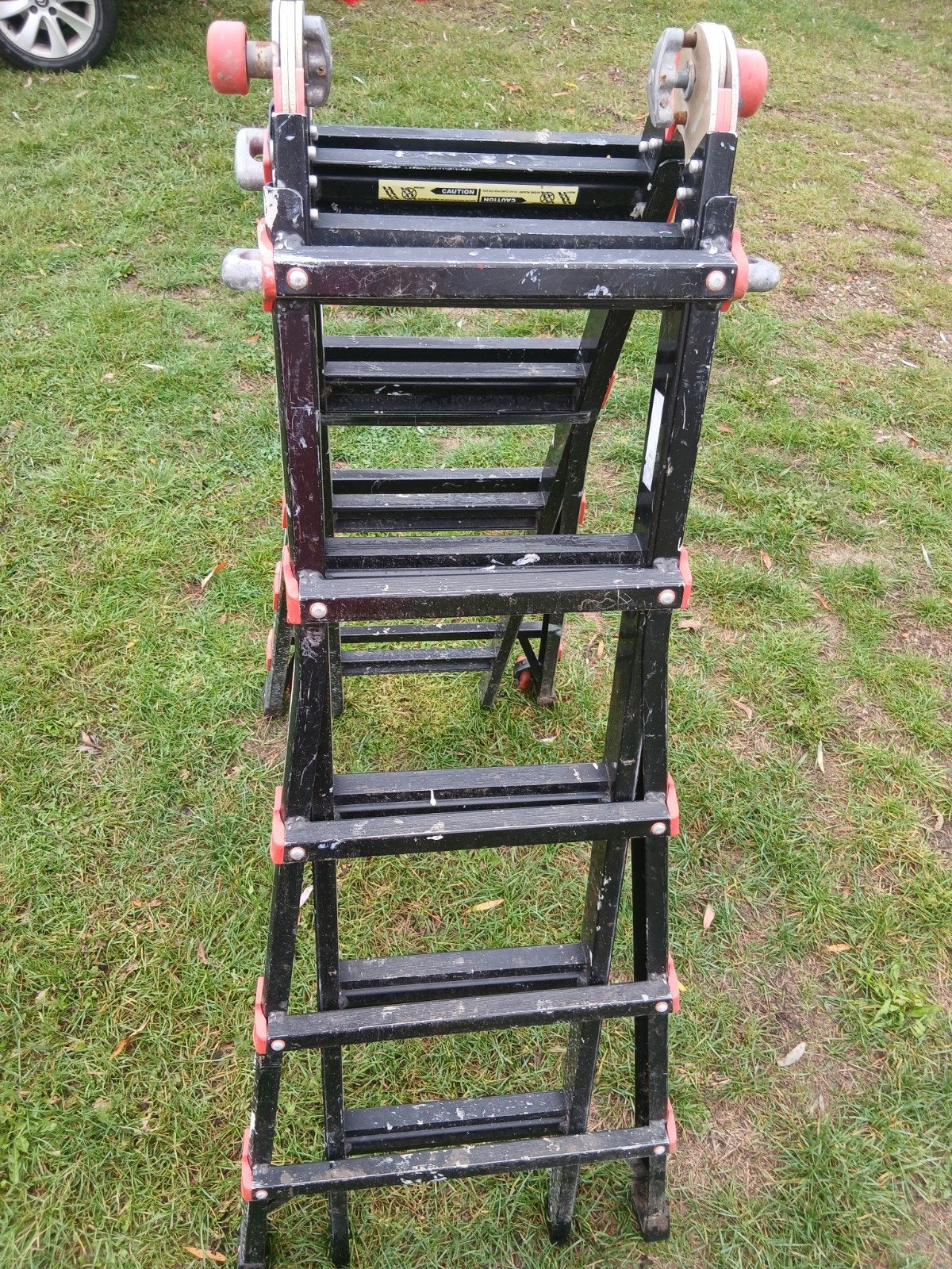 litlle giant ladder 5 trede, Ophalen, Gebruikt, Ladder, Opvouwbaar of Inschuifbaar