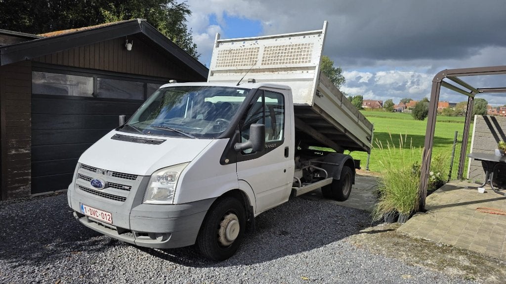 Ford Transit Kipper, Zwart, 2800 kg, Wit, Particulier