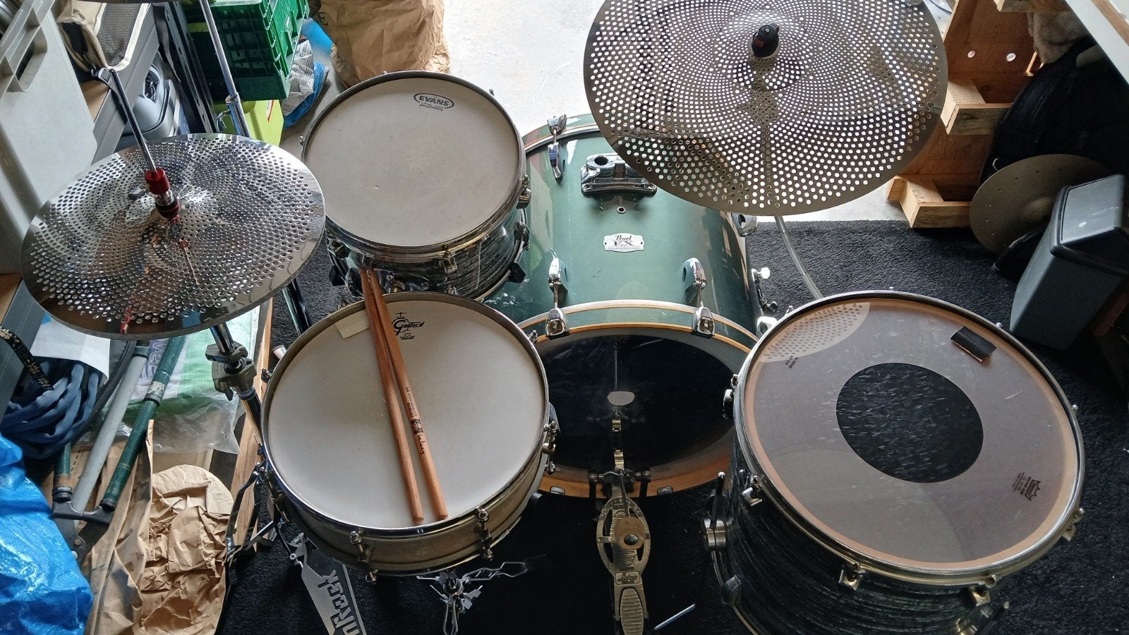 Drumstel (garage opruiming), Musique & Instruments, Enlèvement