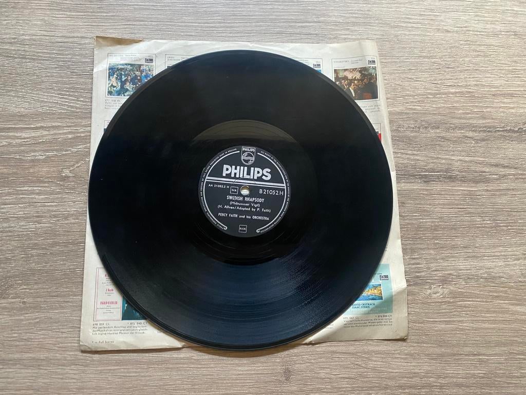 LP 10” - 79 tours réalisé par Percy Faith et son orchestre, Enlèvement ou Envoi, Comme neuf, 10 pouces