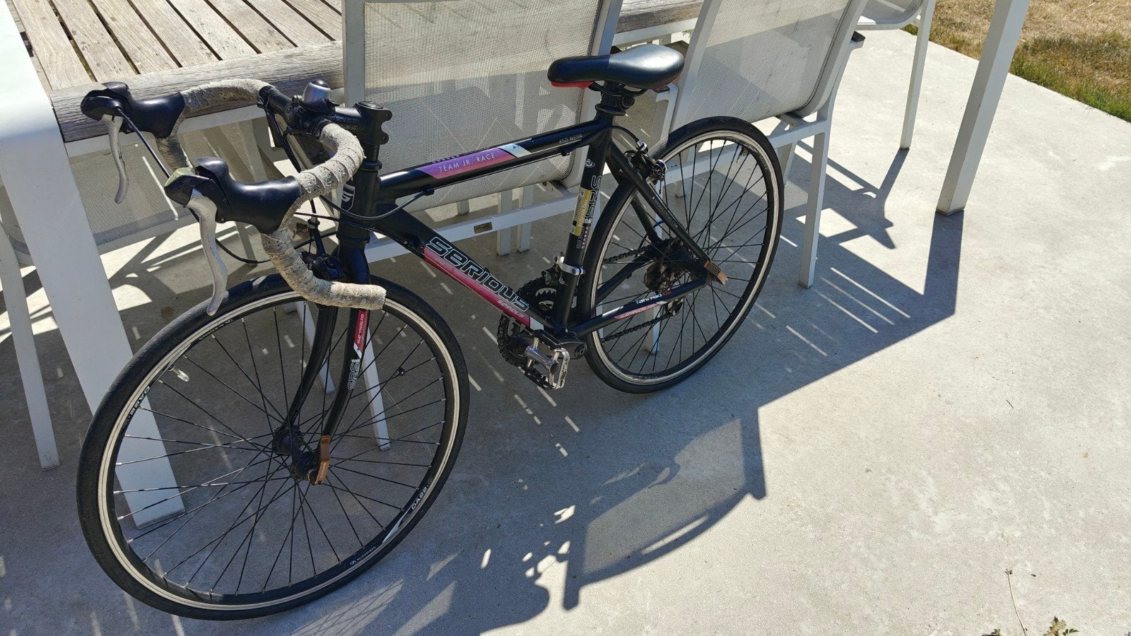 Eerste koersfiets voor kinderen vanaf 6 / 7 jaar, Fietsen en Brommers, Minder dan 49 cm, Ophalen, Gebruikt
