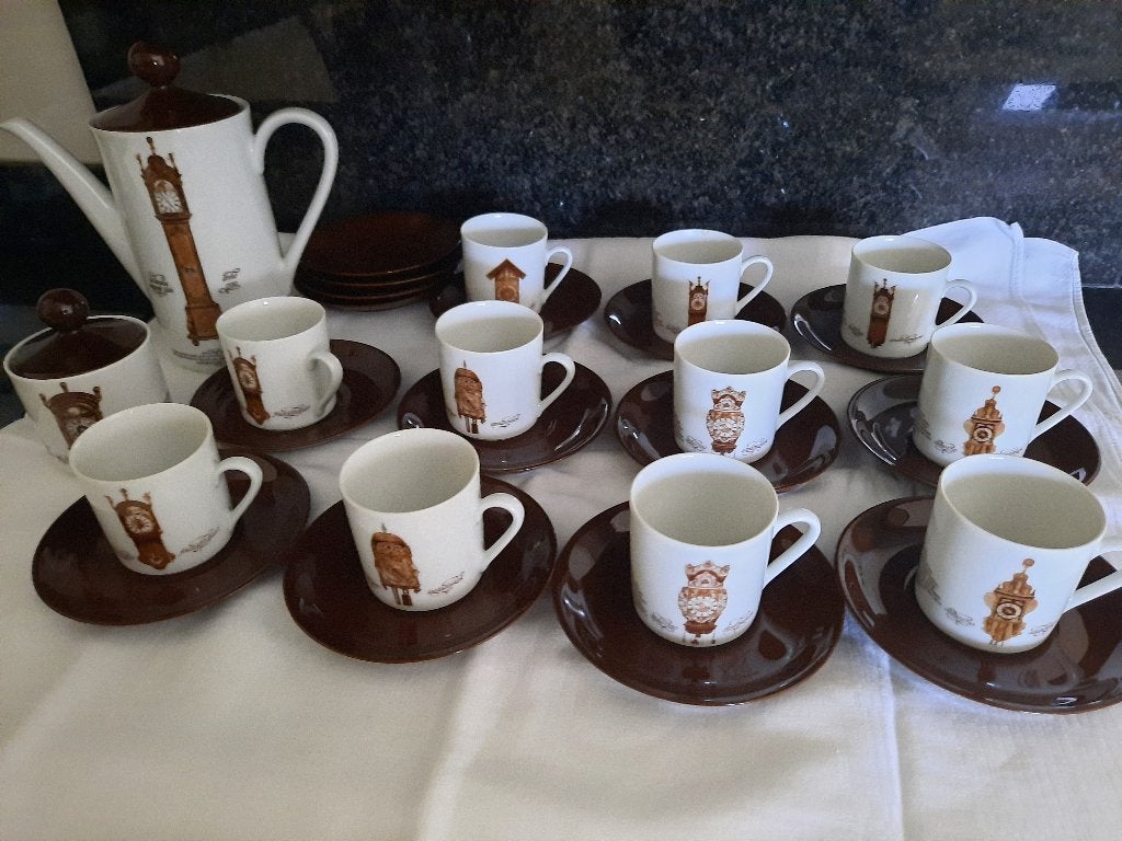 Koffieservies Mitterteich porselein Speciale editie:, Antiek en Kunst, Ophalen