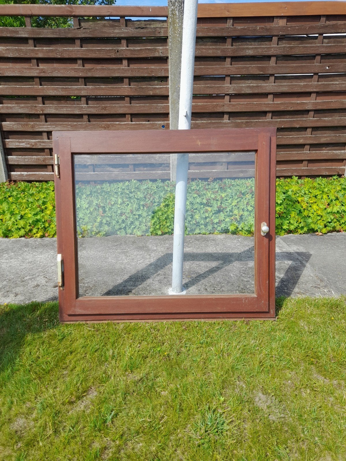 Opendraaiend raam, Ophalen, Gebruikt, Raamkozijn, Inclusief glas