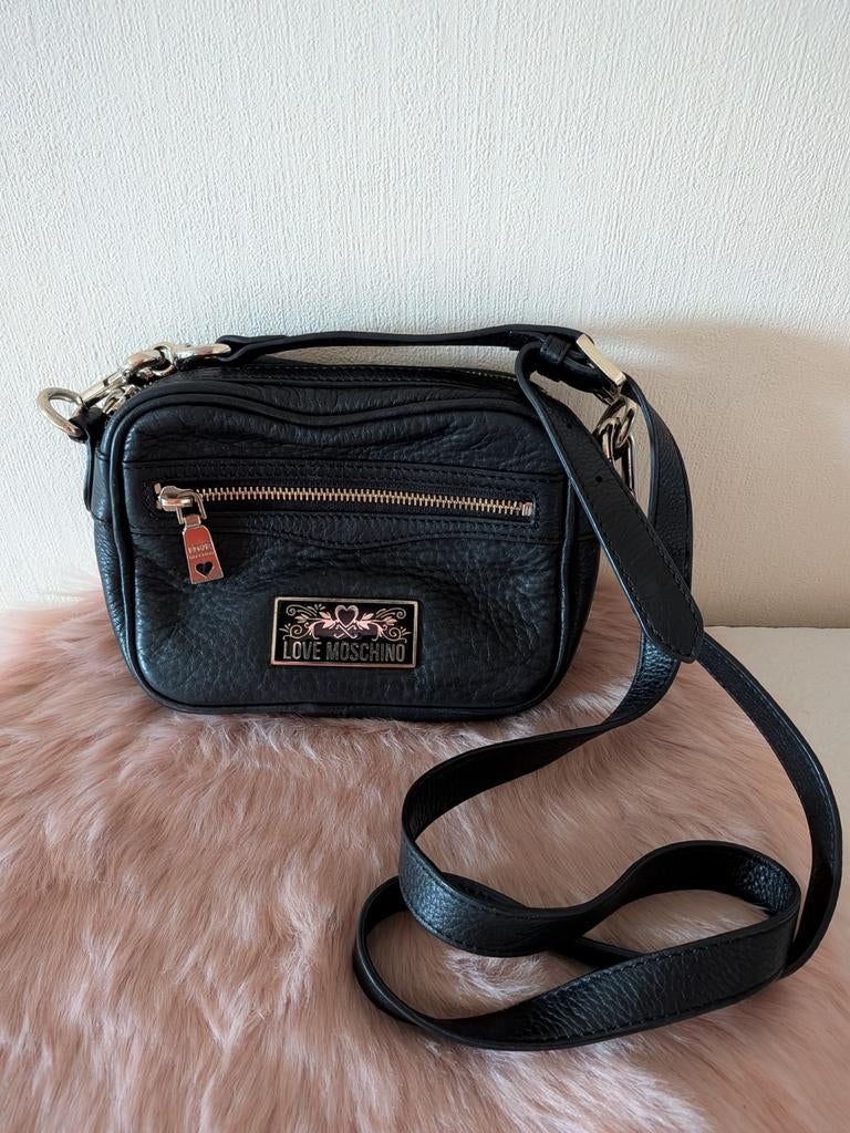 Handtas Love Moschino (echt leder!), Ophalen of Verzenden, Handtas