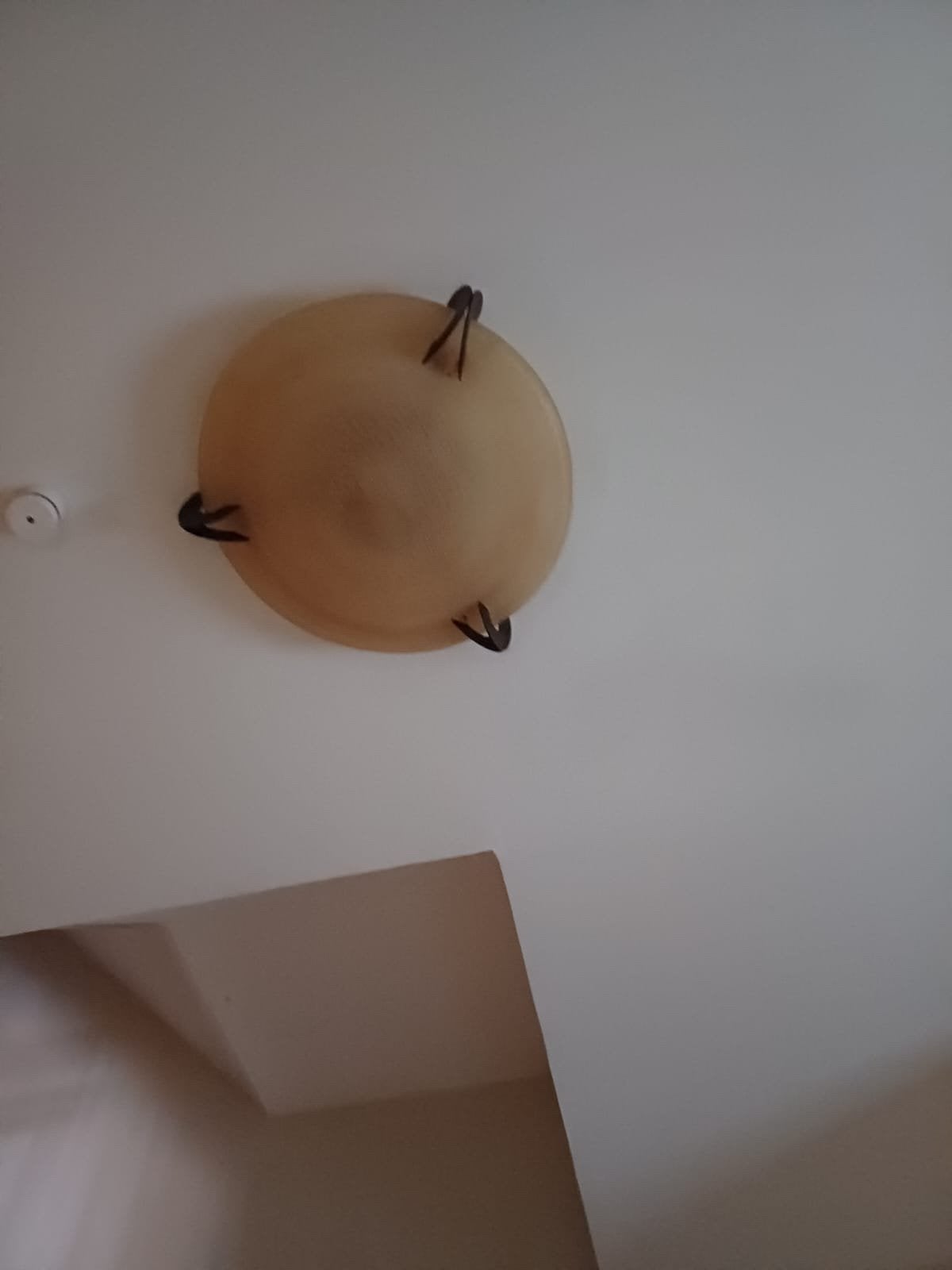 Unieke plafondlamp van Terzani, Huis en Inrichting, Ophalen, Zo goed als nieuw, Glas, Plafondlamp