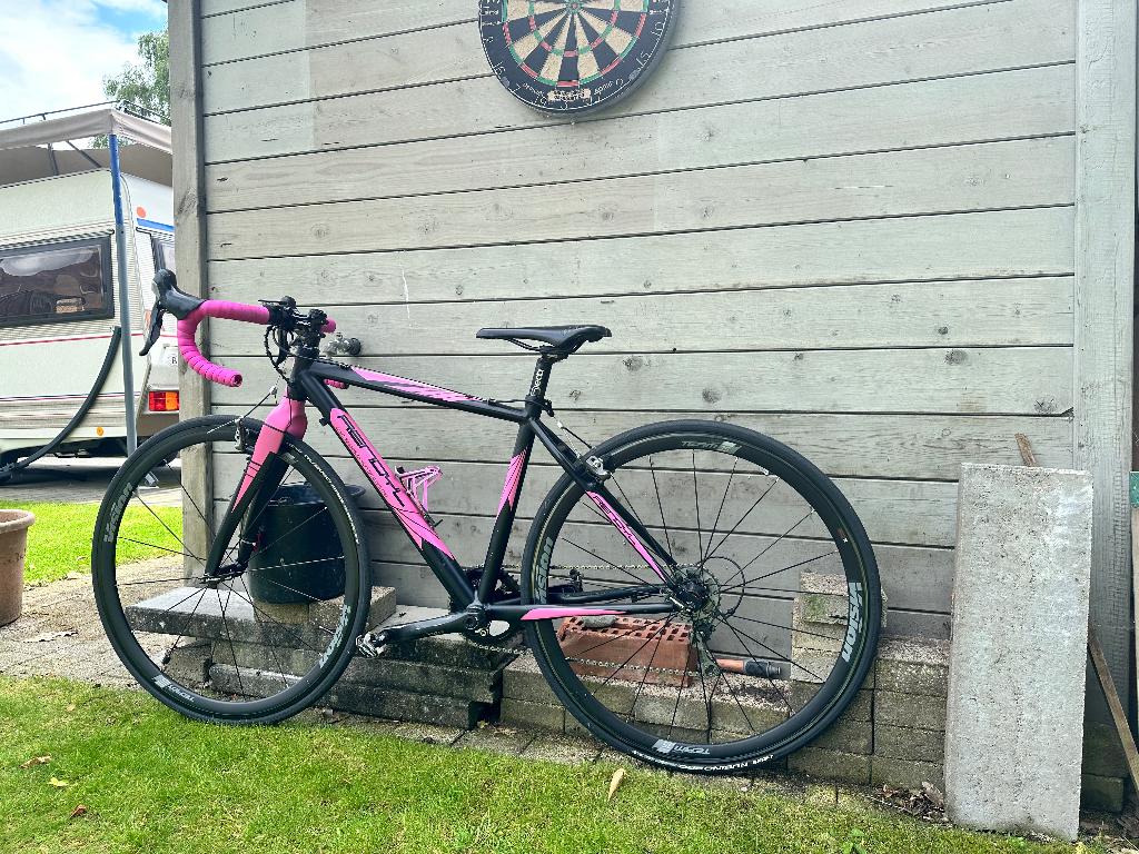 meisjes racefiets, Fietsen en Brommers, 26 inch, 10 tot 15 versnellingen, Velgrem, Aluminium