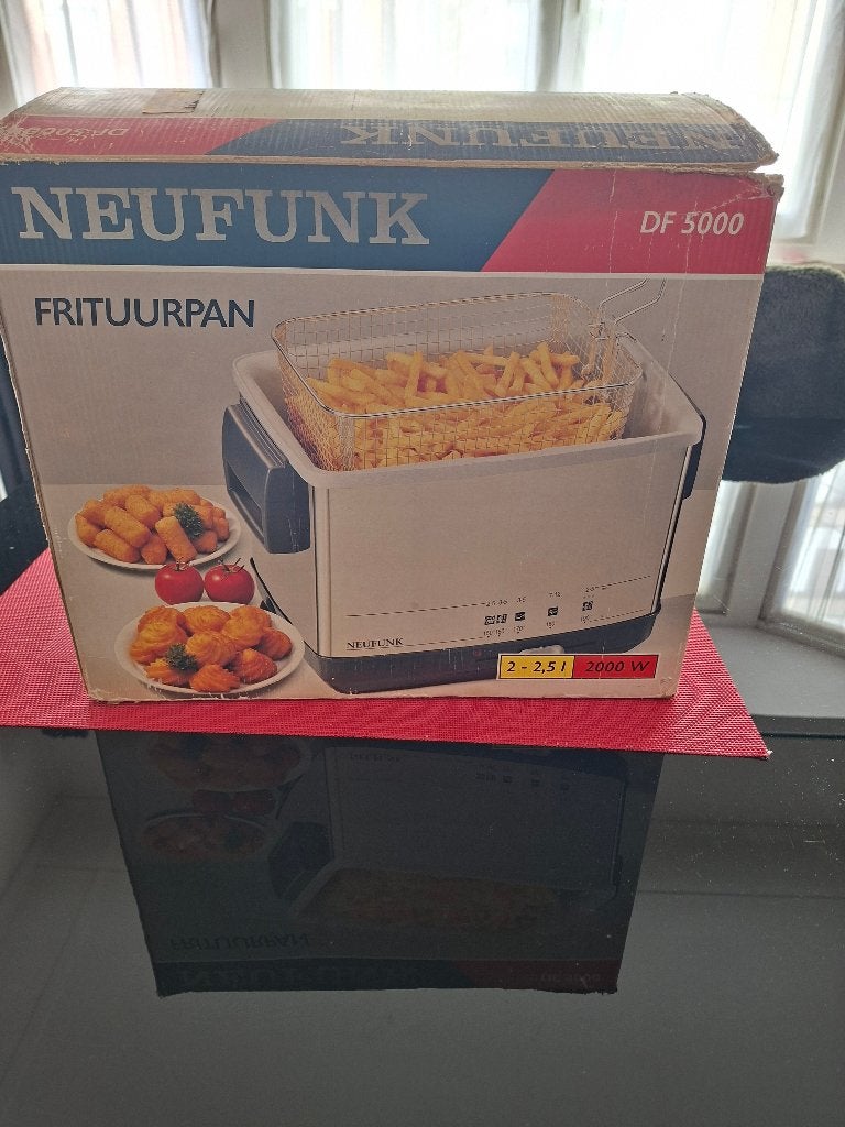 Friteuse, Ophalen, Gebruikt
