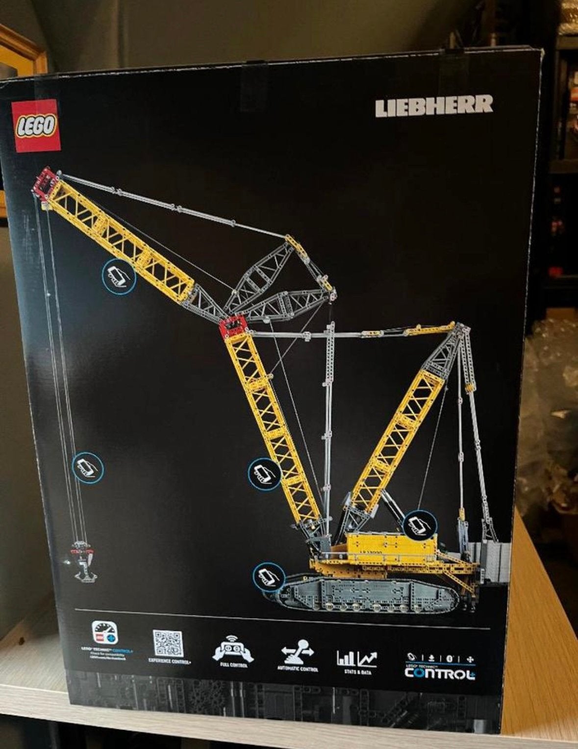 Lego technic LIEBHERR rupsbandkraan 42146, Kinderen en Baby's, Ophalen, Lego, Nieuw, Complete set