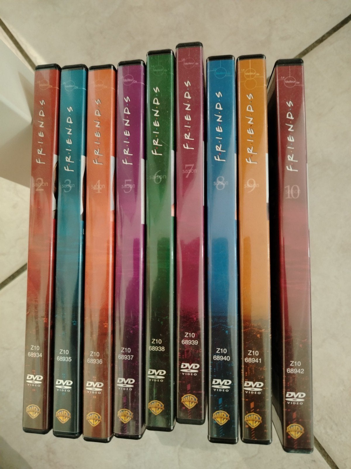 Friends - Séries en DVD -- saison 2 à 10 * 9 dvd  occasion., Saison 4, Enlèvement ou Envoi, Comédie, Néerlandais