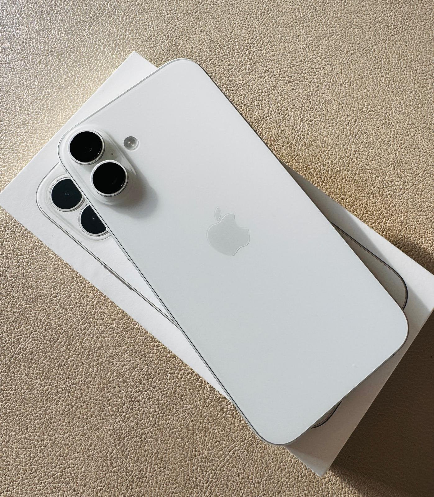 Iphone 16 plus blanc 256go, Télécoms, 256 GB, 94 %, Comme neuf, Enlèvement