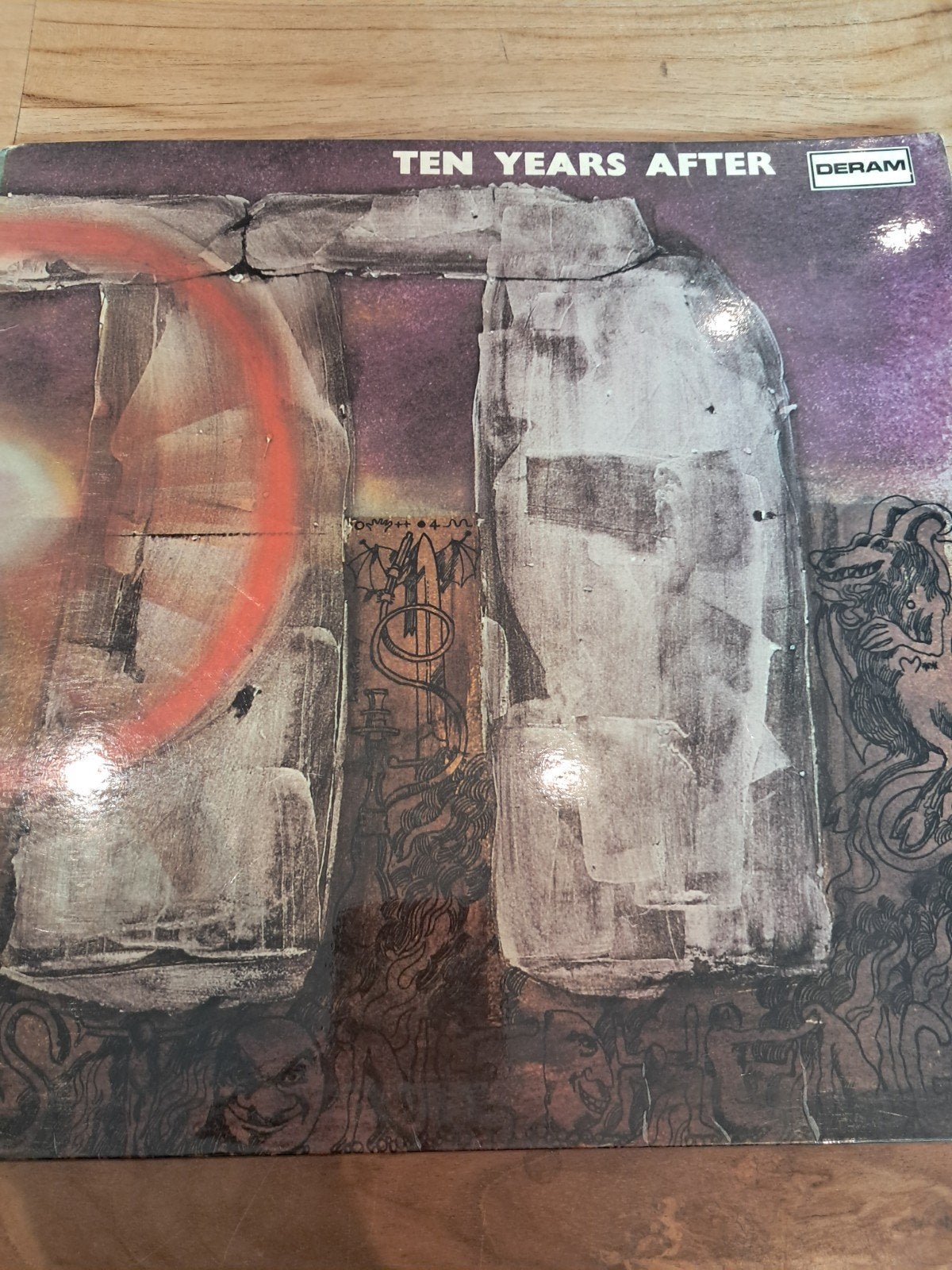 Lp Ten Years After, Cd's en Dvd's, LP, Gebruikt, Blues Rock, Ophalen of Verzenden