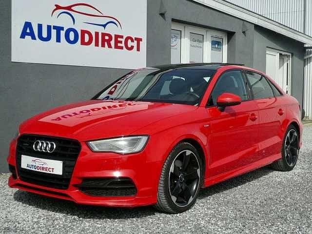 Audi A3 2.0 TDi Quattro S-Line S tronic Cuir, Navi, Xenon,, Auto's, Automaat, Zwart, USB, 181 pk