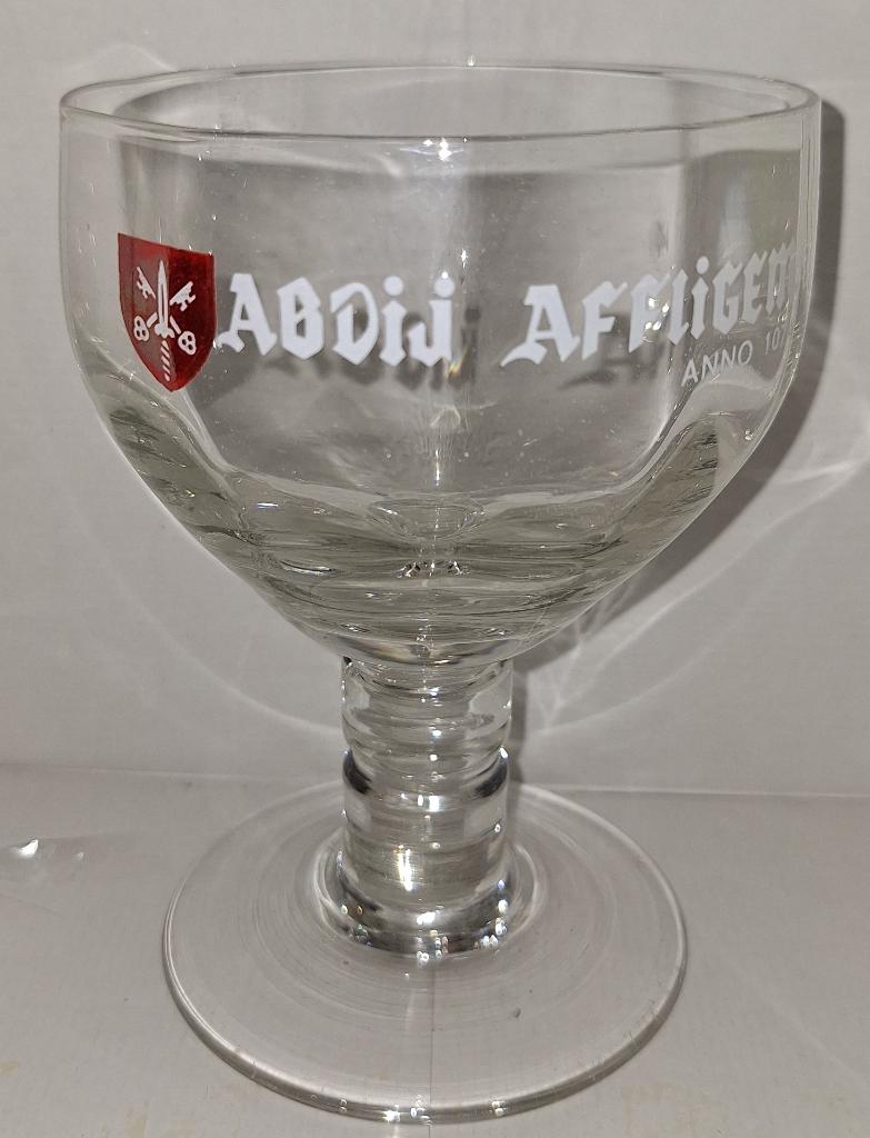 Affligem, abbaye d'Affligem, rouge argenté, verre trappiste, Collections, Enlèvement ou Envoi, Comme neuf, Verre ou Verres