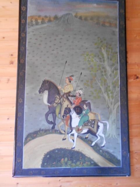 indische schilderkunst, Ophalen