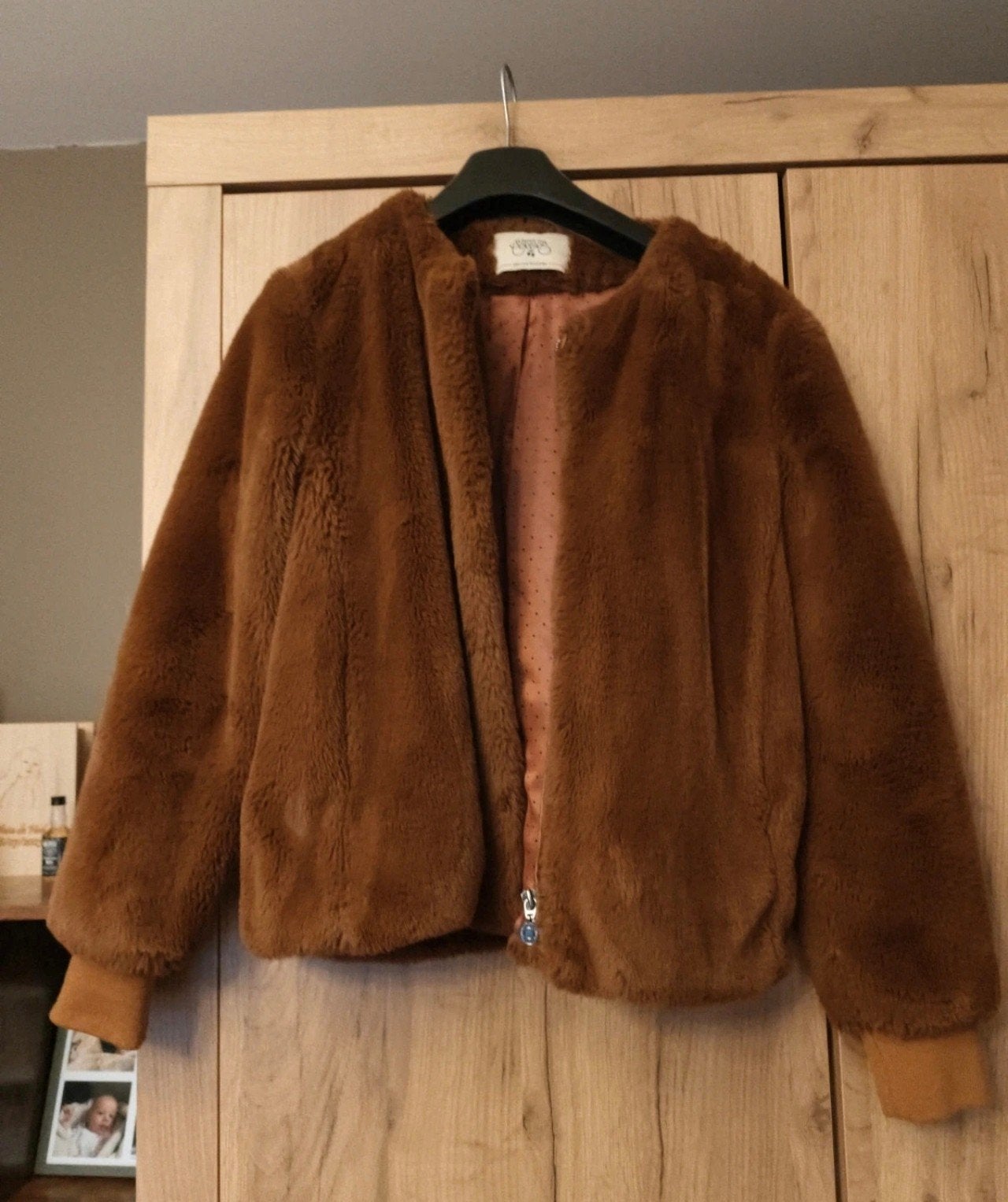 Winterjas, Enlèvement ou Envoi, Taille 36 (S), Comme neuf, Brun