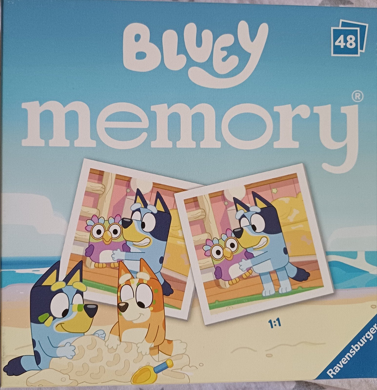 Bluey memory, Enlèvement