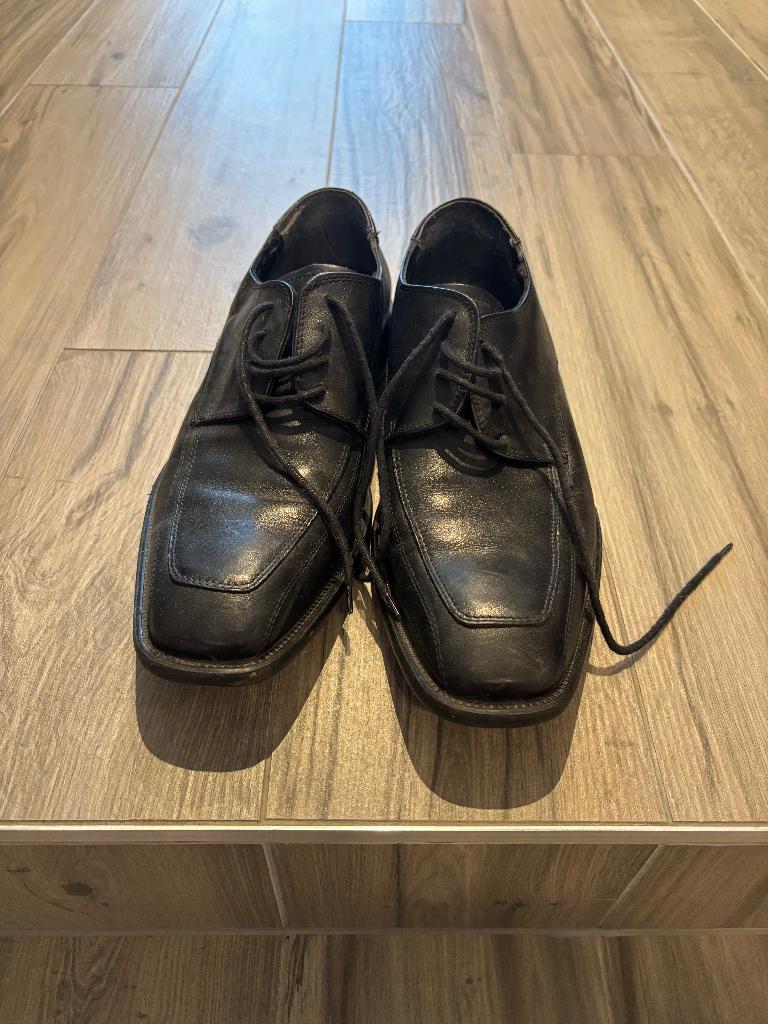 Geklede schoen maat 44, Kleding | Heren, Ophalen, Zo goed als nieuw, Zwart
