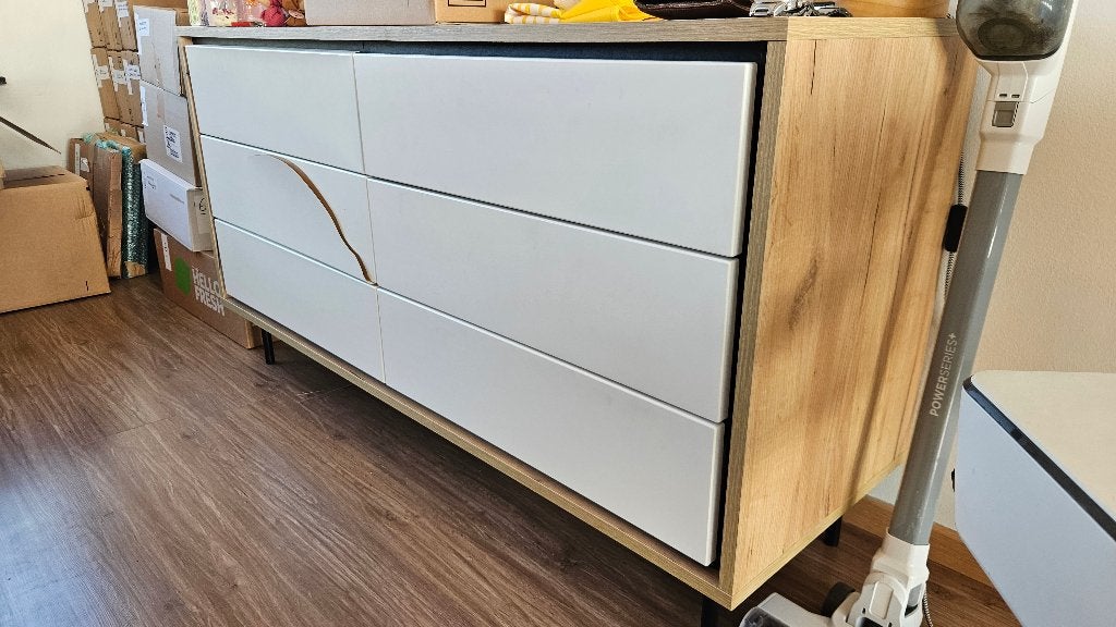 KAST, DRESSOIR EN TV-MEUBEL (+ KLEINE SCHADE), Huis en Inrichting, Kasten | Dressoirs, Ophalen, Gebruikt